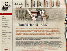 Tablet Screenshot of luky.arni.cz